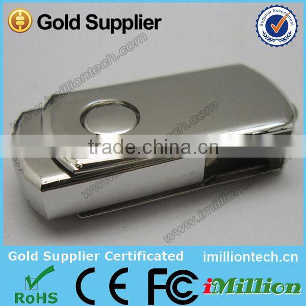 Swivel usb flash drive,metal memory flash usb 8gb 16gb