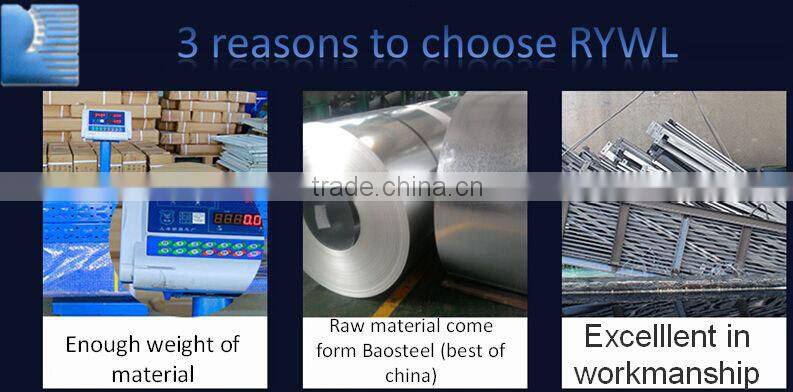 simple iron platform trailer with mute rubber caster