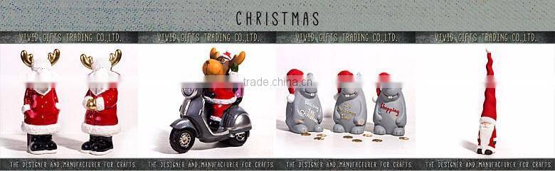 polyresin motorcycle christmas gift for men