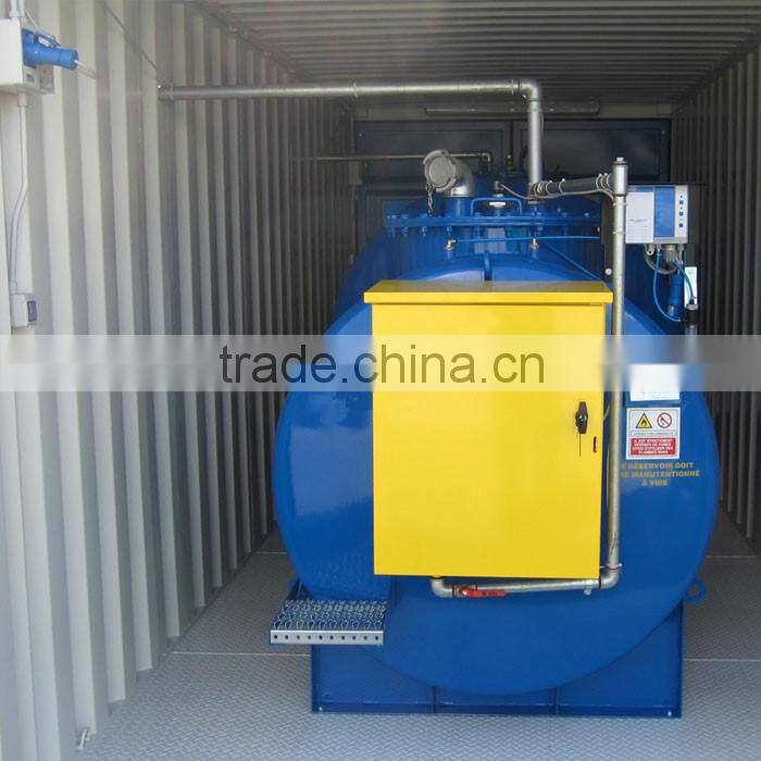 high quality 20feet and 40feet containerized mobile fuel staion with low price