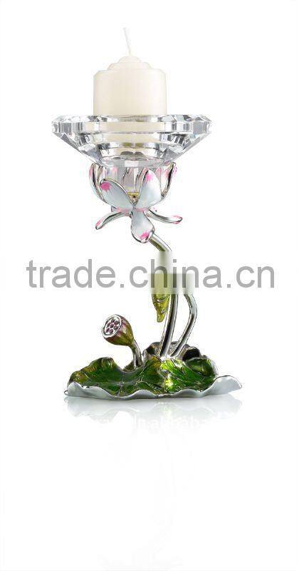 gift pewter design candle holder