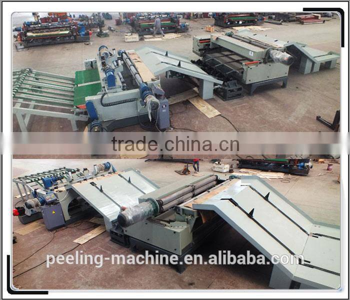 cnc wood lathe machine / wood veneer peeling