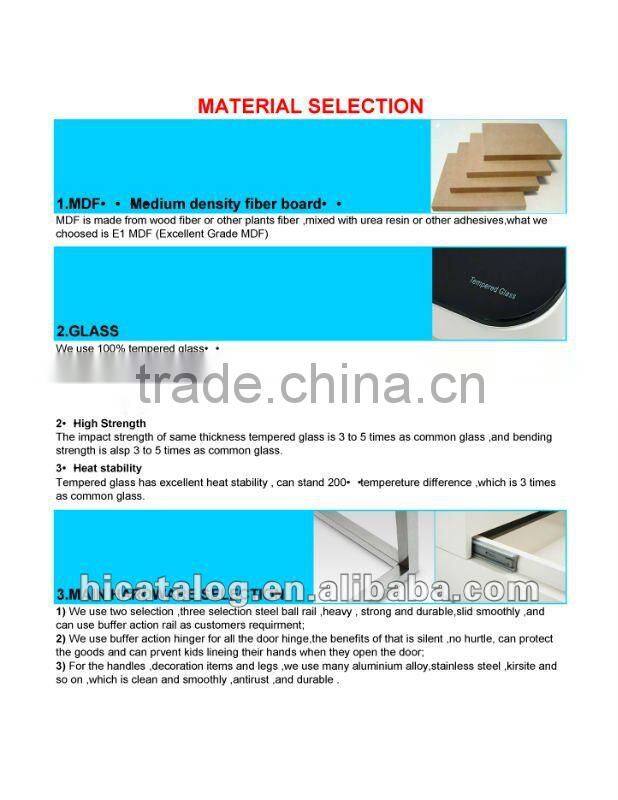 High glossy book shelf 1802#