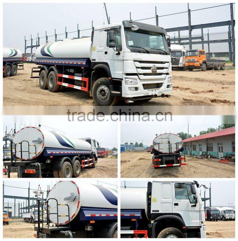 Sinotruk Howo 6x4 Water Sprinkler Truck 20 CBM