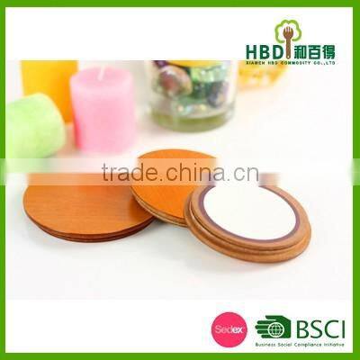 Kitchen wooden canister lids for sugar jar /airtight lid for coffee canister