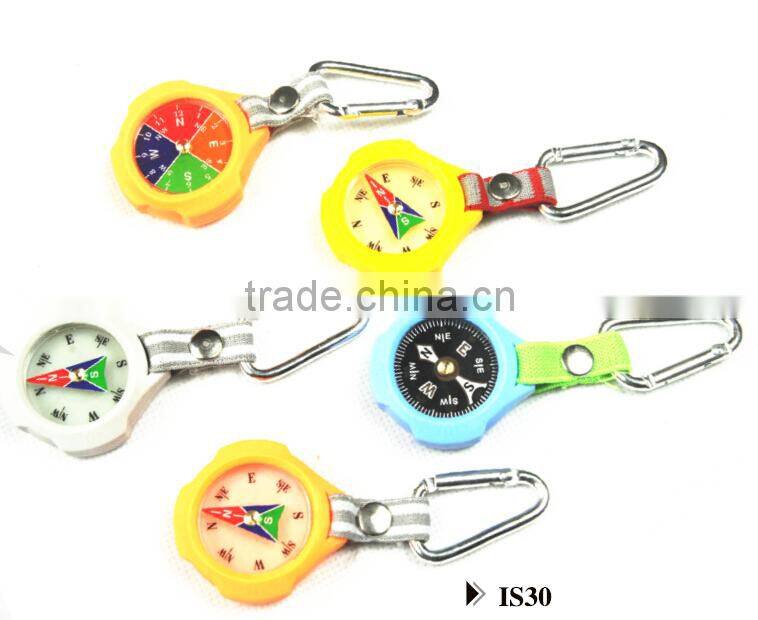 carabiner compass, liquid compass, promotional compass