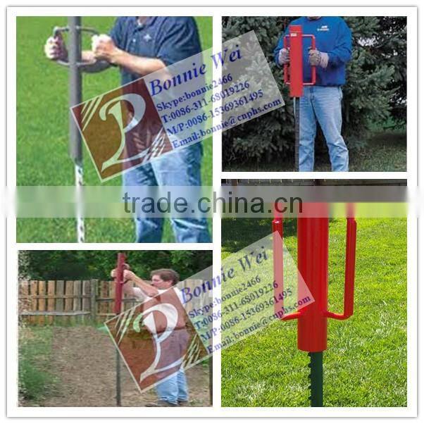 Top quality powder coated post driver (Factory &Trader)