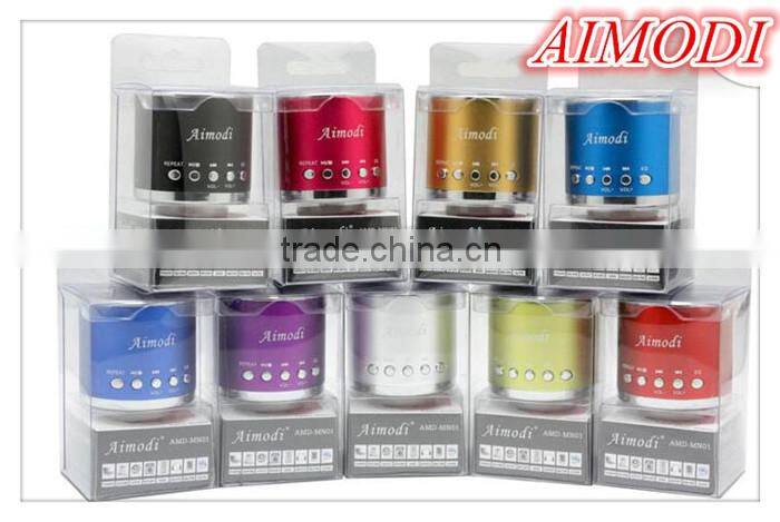 2015 portable mini speaker , powered speaker ,USB charge portatble speaker