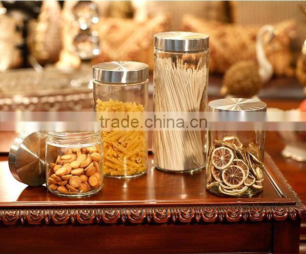 25oz giant glass jars for kitchenware