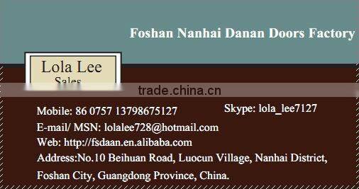 New design wood bathroom door