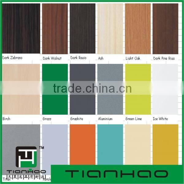 TIANHAO Hot selling PVC Edge Banding for furniture, Customizable