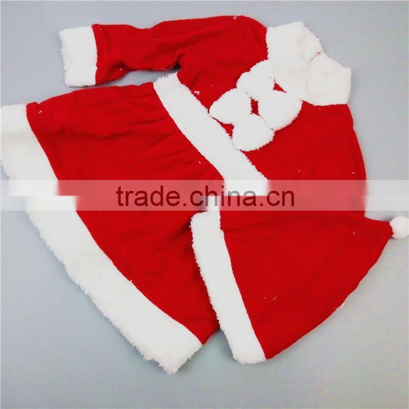 2016 hot selling christmas item christ dress christmas set for children