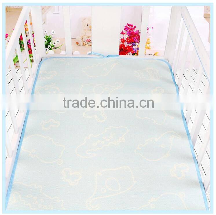 100% linen baby and child single tier layer mat for summer