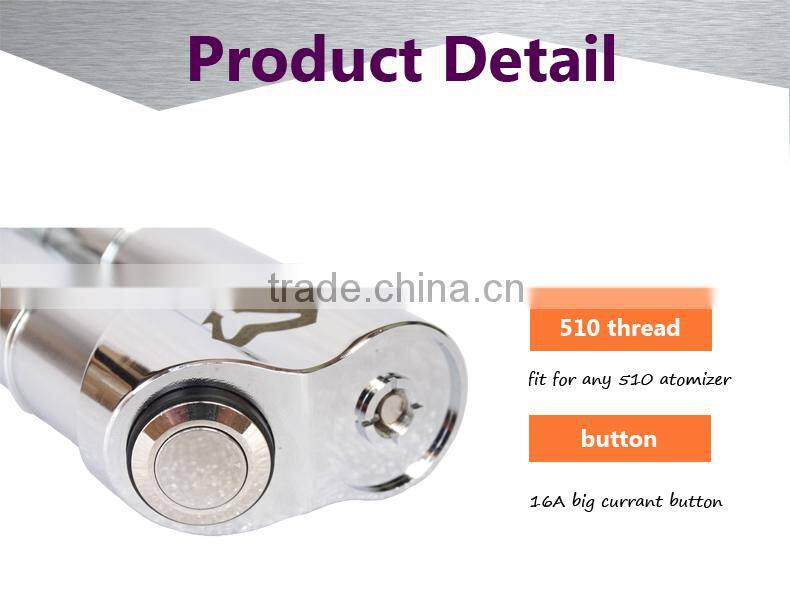 Moonsoon original mech mod dual tube mod mosler mod with whoop box mod