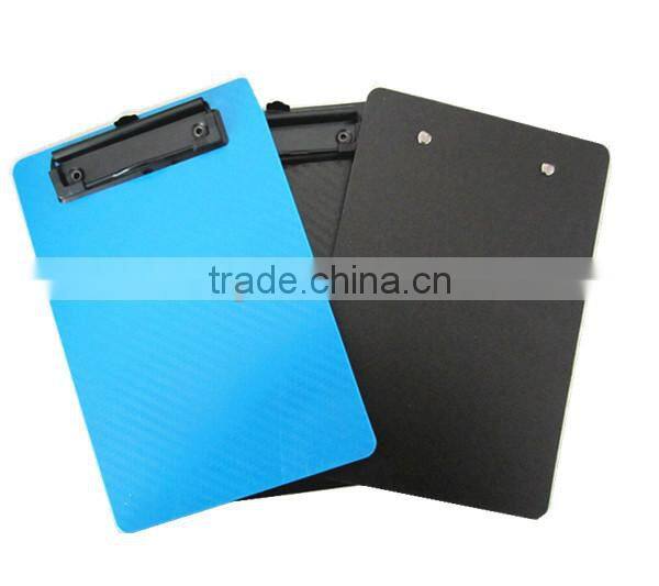 A5 plastic board clip with metal clip PP clip board