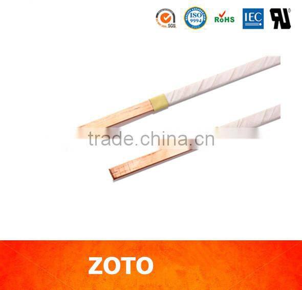 Rectangular section NOMEX paper conductor insulation wire for power equipment