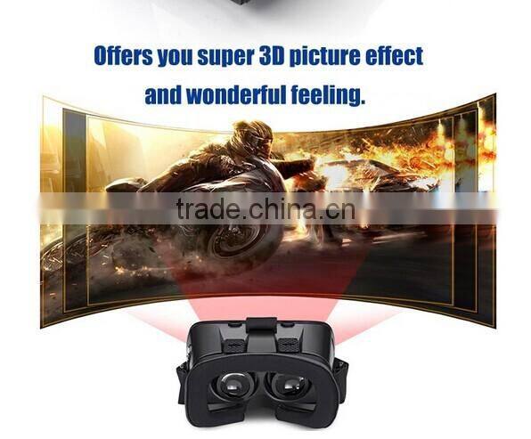Portable 3D Glasses Virtual Reality Adjust Cardboard VR BOX For 4.7~6" Smartphones