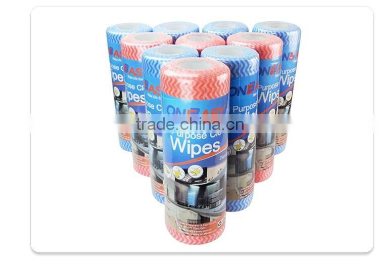 New product custom absorbent wood pulp & polyester promotional high quality non woven wipes offer