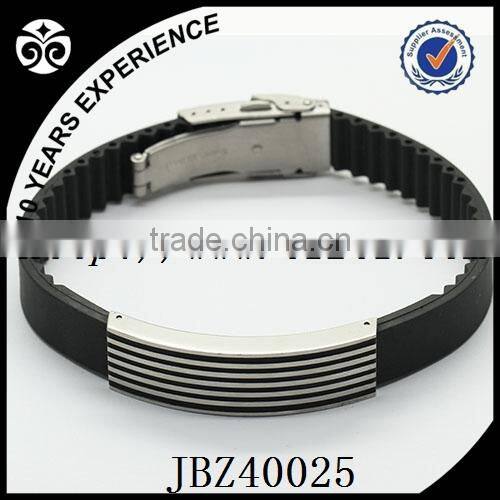 PU leather bracelet with magnet