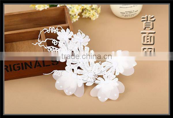 MYLOVE Handmade flower hair accessory for bride wholesale High quality MLF099
