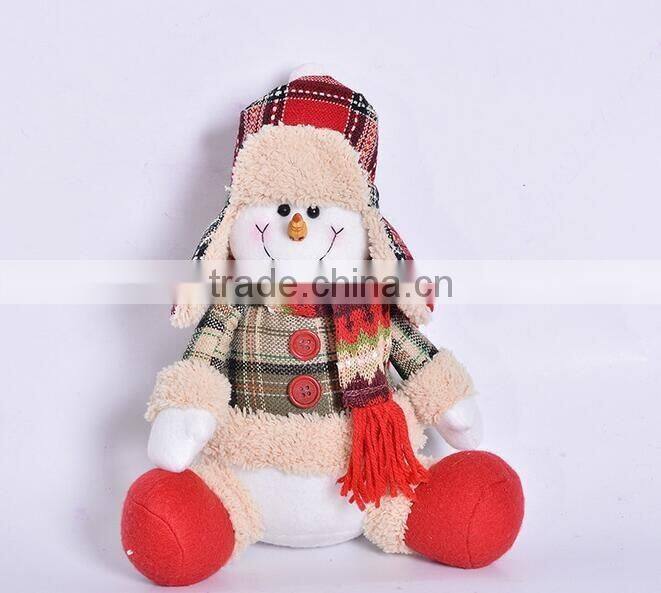 Cute Christmas Santa Claus's Cloth plush toy doll mascot
