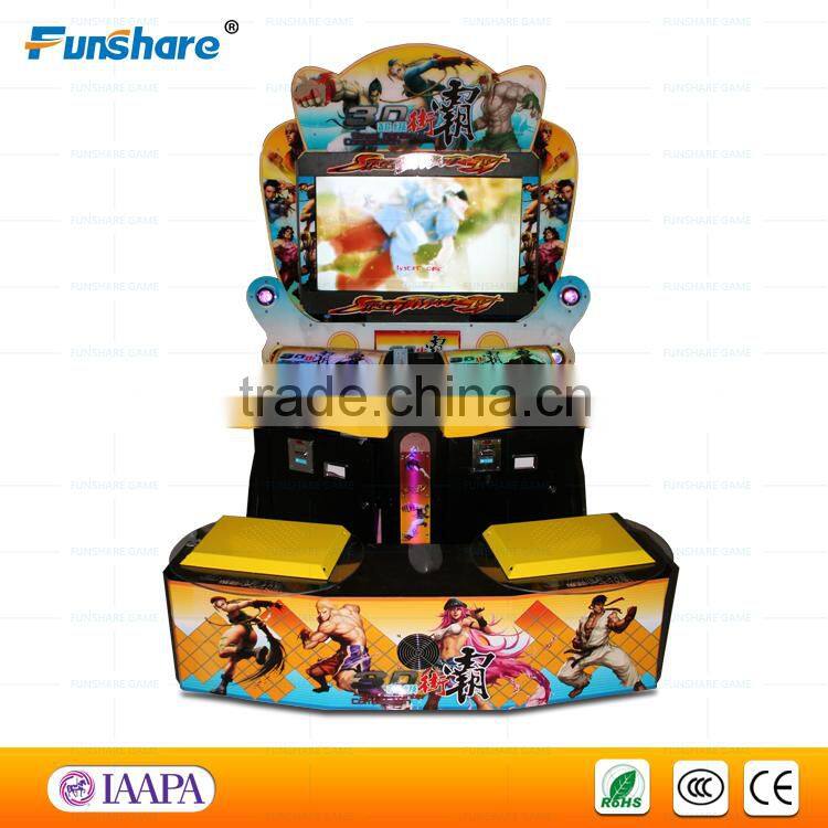 3D Street Fighter Classical Arcade Fighting Game Machine / Arcade Cabinets