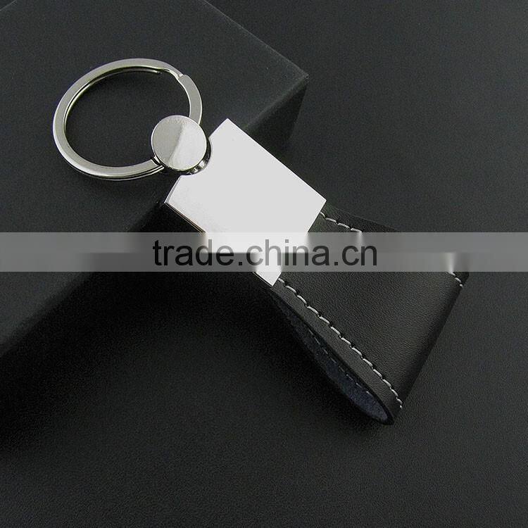 Custom Imprinted Leatherette Key Tags