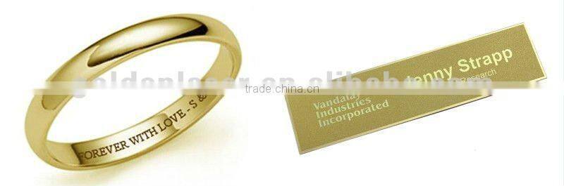 Tungsten/Gold/Silver Ring Laser Marking Machinery