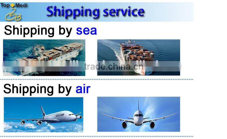 manual plastic detachable armrest and footrest wheelchair for sale