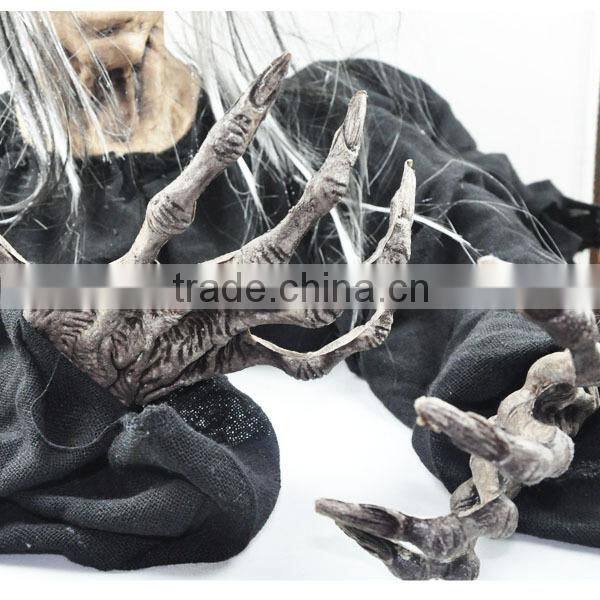 Half body hanging ghost with rope