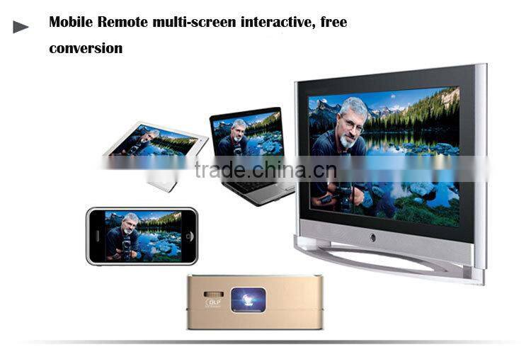 2015 Fashinable Portable Theater Wireless Outdoor Camping Dlp Link 3d Home Theater 4K full hd 3d led projector