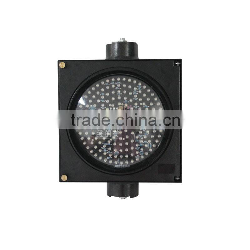 Red LED flashing full screen waterproof 200mm led traffic light parts