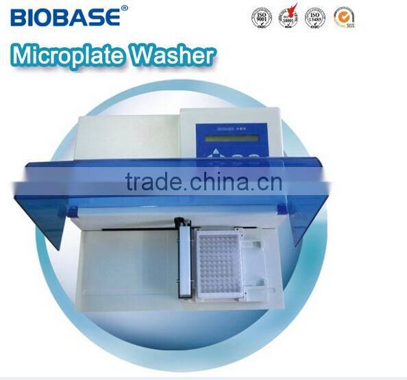 Large and High Brightness LCD display Elisa Microplate Washer for Medical and Lab Use