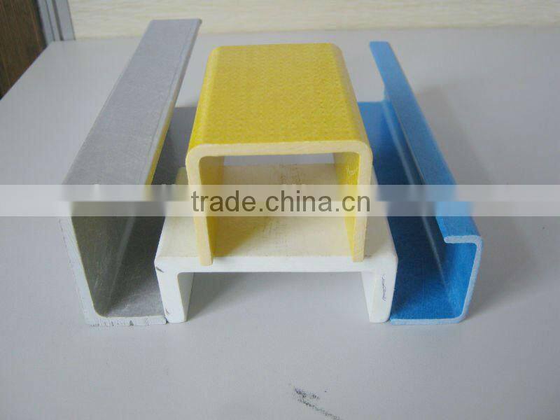 JH199 FRP/GRP Composite Pultruded Profiles: U channel