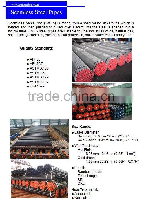 bs en10025 s355 seamless steel pipe