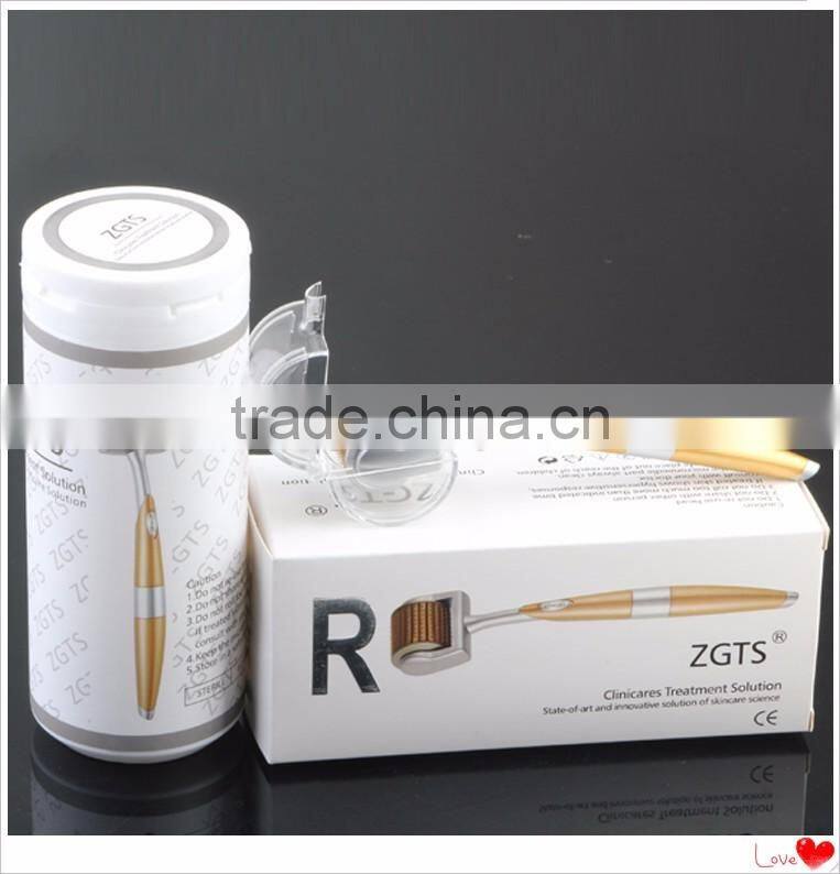 ZGTS derma roller factory supply 192 needles titanium micro dermaroller