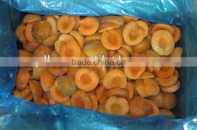 iqf frozen apricot halves