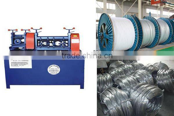 Wire stripping machine for cable manufacture equipment