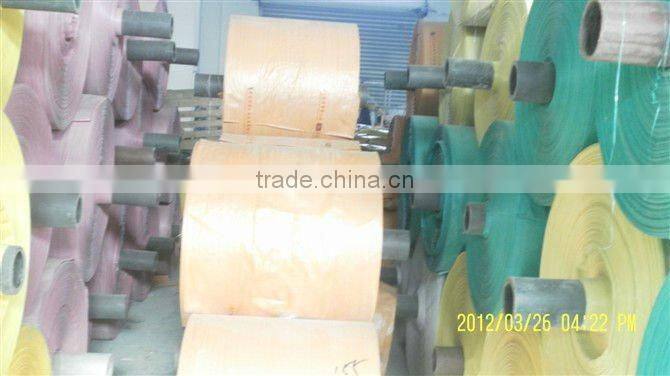 High quality and mixed colour PP Woven Fabric