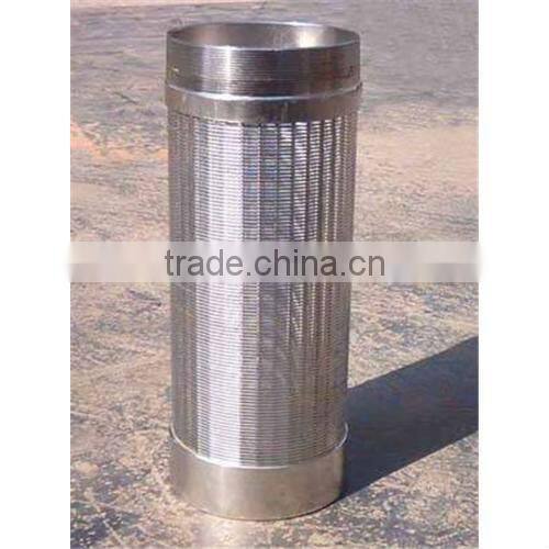 Water well Johnson wire wrap screen