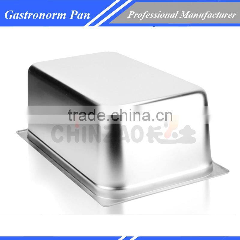 1/1 size anti-jam stainless steel steam table pan/ stainless steel gastronorm pan