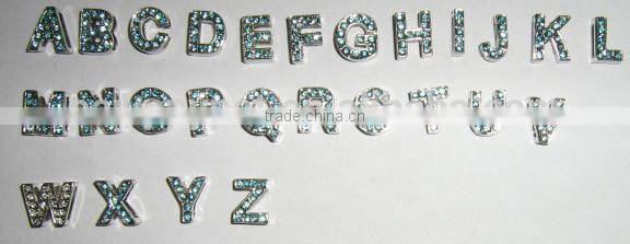 Genuine Real Leather Slide letter Dog collar PP-064