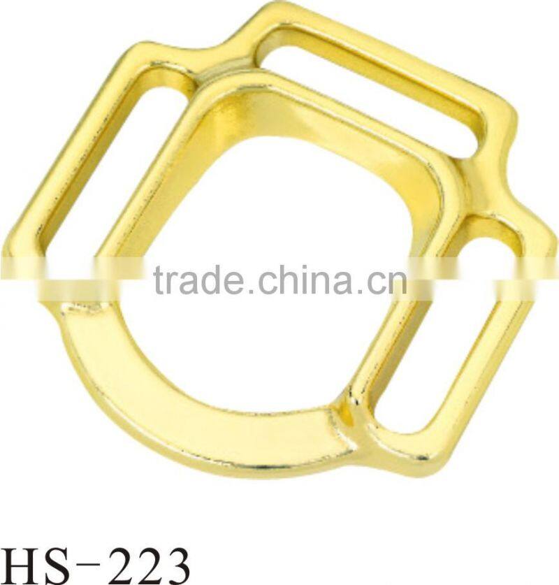 Horse metal strap pin buckle