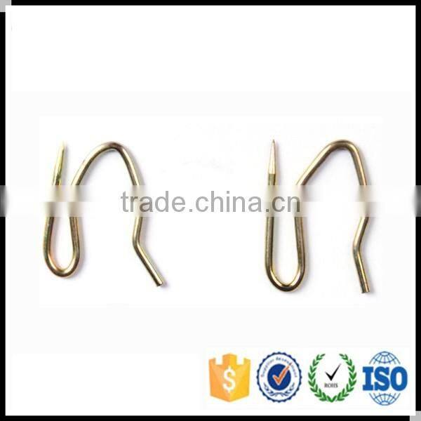 Custom decorative stainless steel hooks/various metal screw hook/type S hook