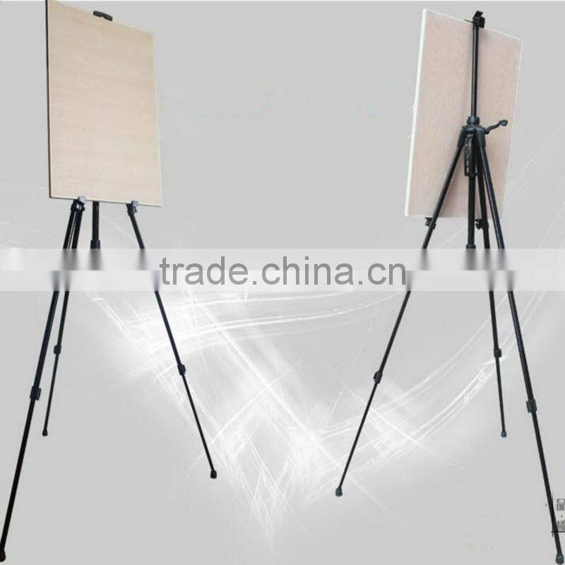 black metal easel for painting