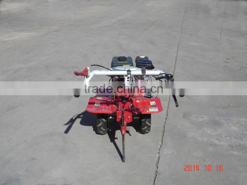 multi functional gear transmission type power tiller