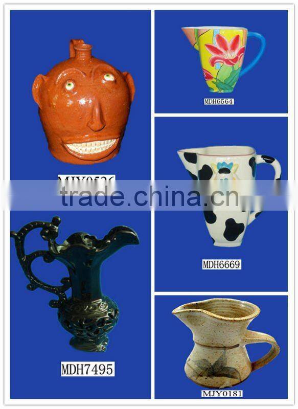 newly ceramic juice pitcher