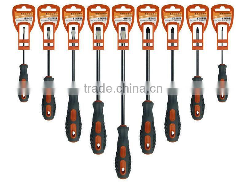 Professional Magnetic Screwdrivers With PP-TPR Handle