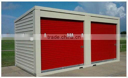 Steel container garage/storage