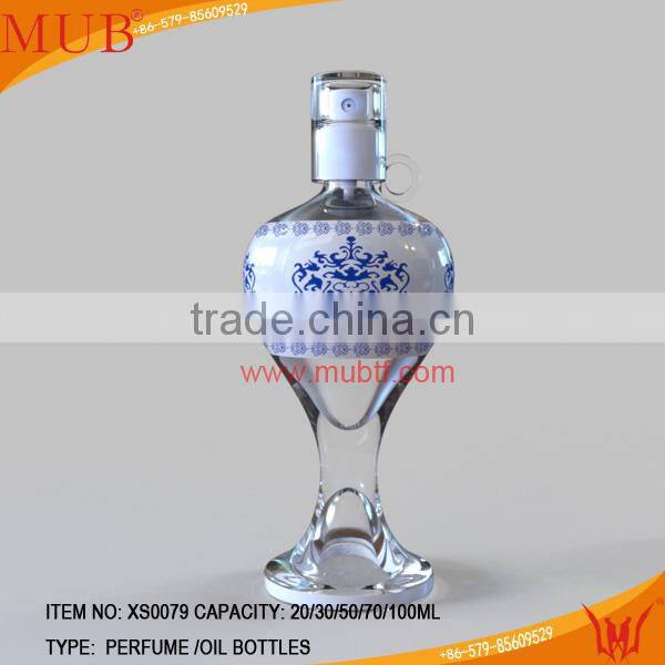 High Quality Artware Vase Shape Glass Perfume Bottle